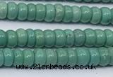 CNT541 15.5 inches 2*4mm - 3*4mm rondelle turquoise gemstone beads