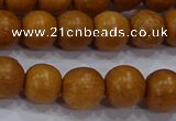 CNW03 15.5 inches 8mm round nangka wood beads wholesale