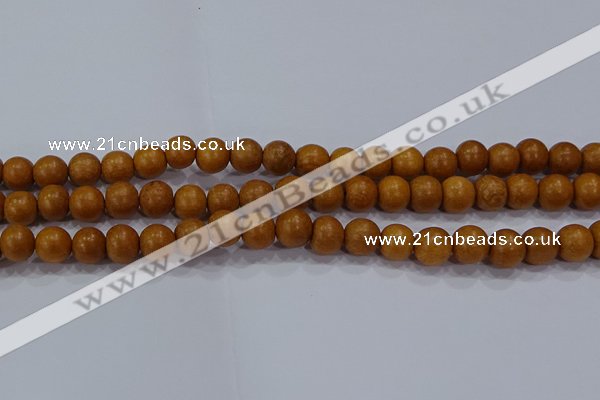 CNW03 15.5 inches 8mm round nangka wood beads wholesale