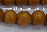 CNW05 15.5 inches 12mm round nangka wood beads wholesale