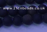 COB277 15.5 inches 4mm round matte golden obsidian beads wholesale