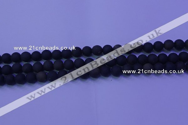 COB277 15.5 inches 4mm round matte golden obsidian beads wholesale