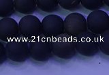 COB278 15.5 inches 6mm round matte golden obsidian beads wholesale