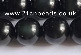 COB723 15.5 inches 10mm round black obsidian gemstone beads