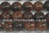 COB751 15.5 inches 6mm round mahogany obsidian beads wholesale