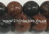 COB754 15.5 inches 12mm round mahogany obsidian beads wholesale