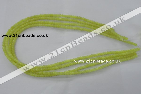 COJ101 15.5 inches 4mm round olive jade beads wholesale