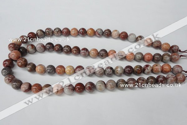 COJ204 15.5 inches 10mm round blood stone beads wholesale