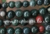 COJ330 15.5 inches 4mm round Indian bloodstone beads wholesale