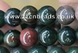 COJ331 15.5 inches 6mm round Indian bloodstone beads wholesale