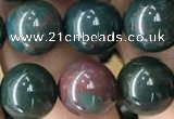 COJ333 15.5 inches 10mm round Indian bloodstone beads wholesale