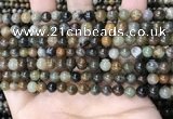 COJ491 15.5 inches 6mm round ocean jade beads wholesale