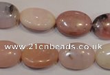 COP1024 15.5 inches 13*18mm oval natural pink opal gemstone beads