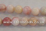 COP1062 15.5 inches 10mm round natural pink opal gemstone beads