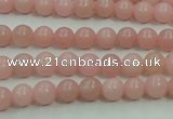 COP1211 15.5 inches 6mm round Chinese pink opal gemstone beads