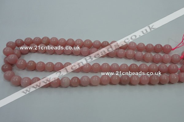 COP1213 15.5 inches 10mm round Chinese pink opal gemstone beads