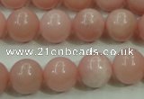 COP1214 15.5 inches 12mm round Chinese pink opal gemstone beads