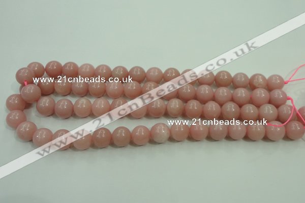 COP1214 15.5 inches 12mm round Chinese pink opal gemstone beads