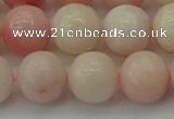 COP1228 15.5 inches 10mm round Chinese pink opal beads wholesale