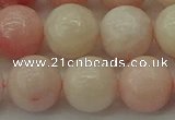 COP1229 15.5 inches 12mm round Chinese pink opal beads wholesale