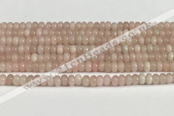 COP1236 15.5 inches 2.5*4mm rondelle Chinese pink opal beads