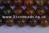 COP1363 15.5 inches 10mm round African green opal beads wholesale