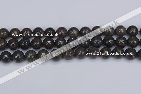 COP1445 15.5 inches 14mm round blue opal gemstone beads