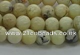 COP1461 15.5 inches 6mm round African opal gemstone beads