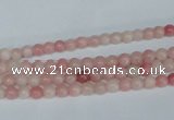 COP150 15.5 inches 4mm round pink opal gemstone beads wholesale