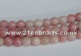 COP151 15.5 inches 6mm round pink opal gemstone beads wholesale