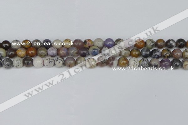 COP1512 15.5 inches 8mm round amethyst sage opal beads wholesale