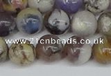 COP1514 15.5 inches 12mm round amethyst sage opal beads wholesale