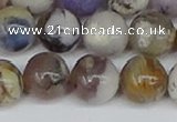 COP1515 15.5 inches 14mm round amethyst sage opal beads wholesale