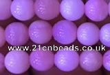 COP1526 15.5 inches 5.5mm round natural pink opal gemstone beads