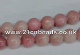 COP153 15.5 inches 10mm round pink opal gemstone beads wholesale