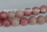 COP154 15.5 inches 12mm round pink opal gemstone beads wholesale