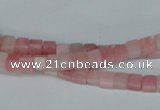 COP157 15.5 inches 4*4mm cube pink opal gemstone beads wholesale