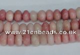 COP159 15.5 inches 5*8mm rondelle pink opal gemstone beads wholesale