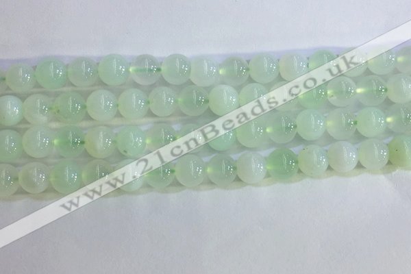 COP1623 15.5 inches 8mm round green opal gemstone beads