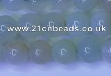 COP1628 15.5 inches 6mm round green opal beads wholesale