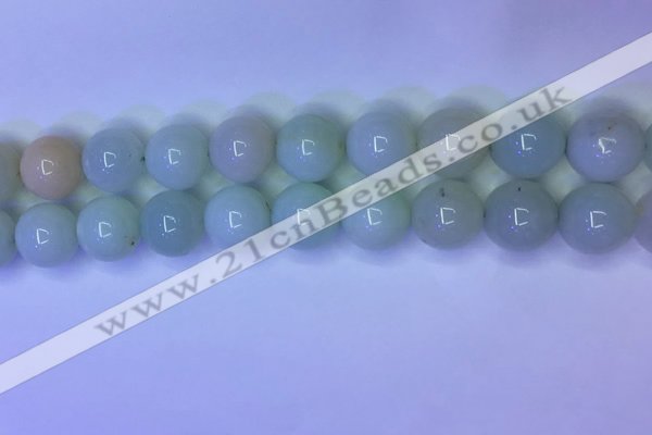 COP1632 15.5 inches 14mm round green opal beads wholesale