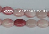 COP166 15.5 inches 12*16mm oval pink opal gemstone beads wholesale