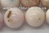 COP1707 15.5 inches 16mm round natural pink opal gemstone beads