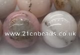 COP1708 15.5 inches 18mm round natural pink opal gemstone beads