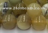 COP1737 15.5 inches 10mm round yellow opal beads wholesale