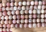 COP1749 15.5 inches 8mm round natural pink opal beads wholesale