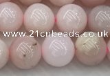 COP1781 15.5 inches 8mm round pink opal gemstone beads