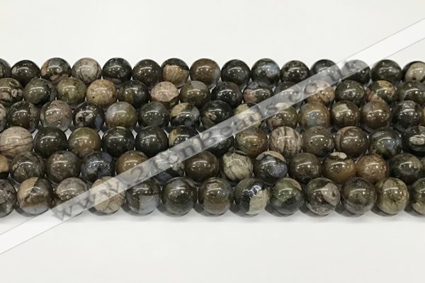 COP1802 15.5 inches 8mm round grey opal beads wholesale