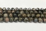 COP1804 15.5 inches 12mm round grey opal beads wholesale