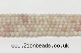 COP1821 15.5 inches 6mm round Chinese pink opal gemstone beads wholesale